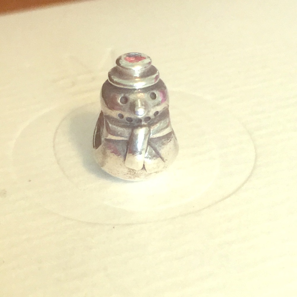 Pandora Retired Snowman Charm